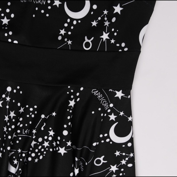 ⚡️HP⚡️Zodiac Constellation Sun Dress Goth Witch - Picture 6 of 8